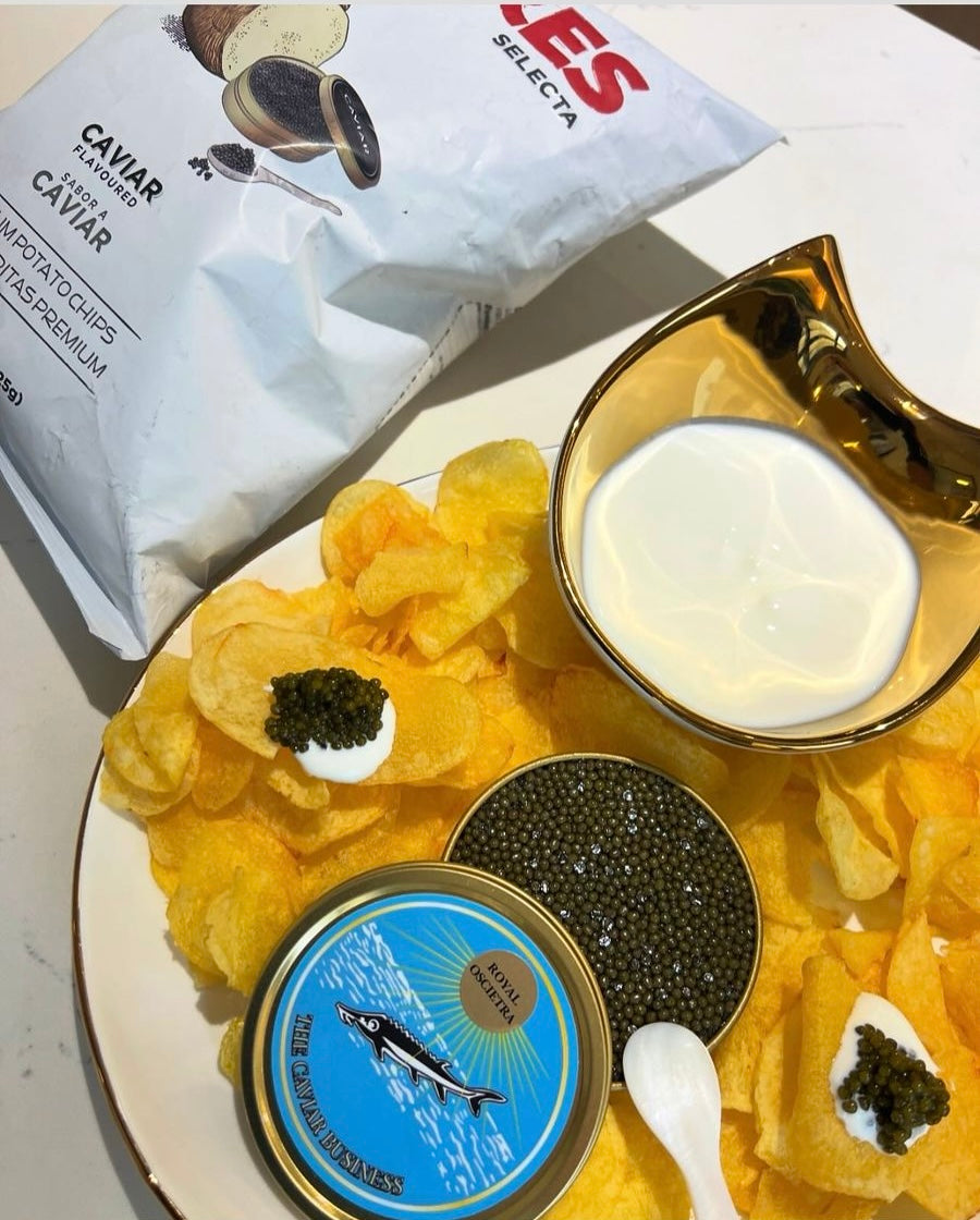 CAVIAR Potato Chips with 125g Caviar