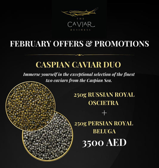 250g CASPIAN CAVIAR DUO